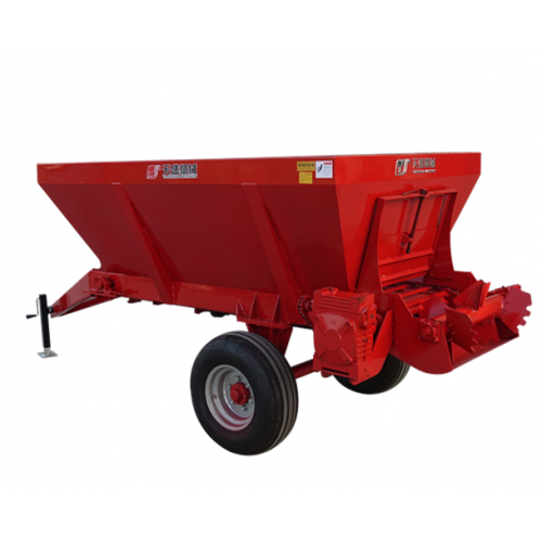 承德3方螺旋后置鸡粪撒粪车