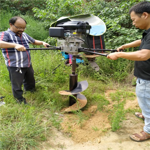 植树打眼机器 手提式种树施肥挖坑机价格