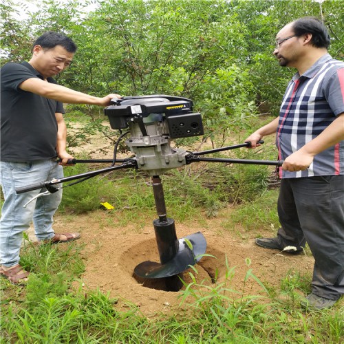 全自动钻孔机 手提式植树钻孔机