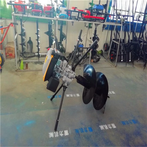 螺旋式挖坑机 挖坑机钻头 轻便型打坑机