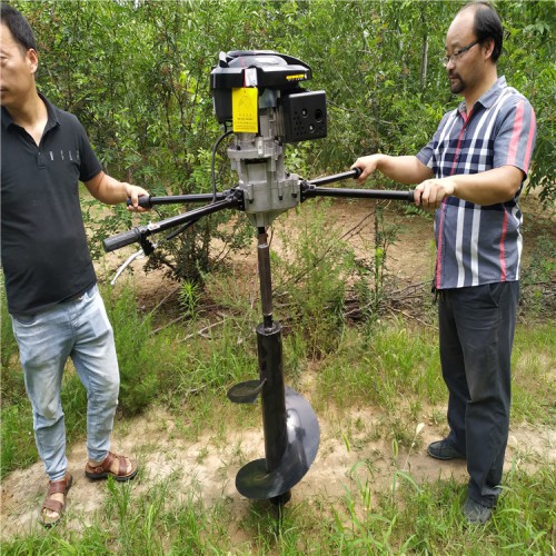 栽树钻坑机 种树机器 农用苗木打坑机种类