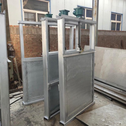 海鹰 铝合金滑动闸门 双向止水铸铁闸门 高密封启闭机闸门求购