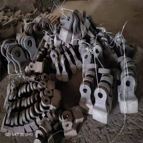 定制破碎机高锰钢耐磨锤头 高锰钢甩锤 高铬合金锤头衬鄂