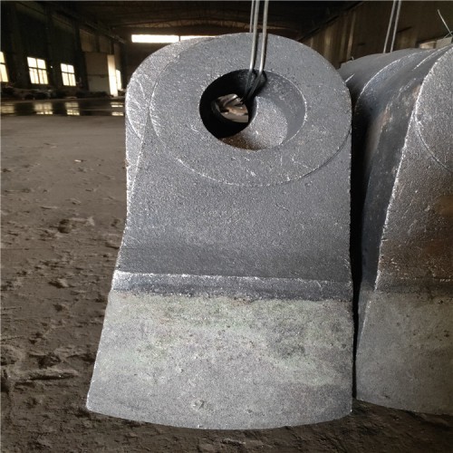 锤头砂石大型矿山锤式制砂破碎机耐磨合金高铬锤头粉碎机锰钢锤头