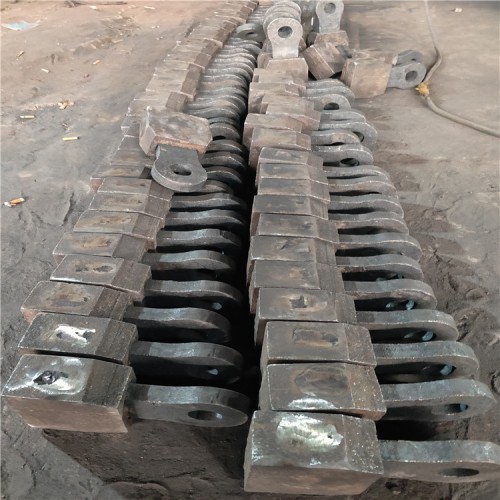 破碎机合金大型矿山锤头破碎机高铬锤头移动式制砂机耐磨方锤