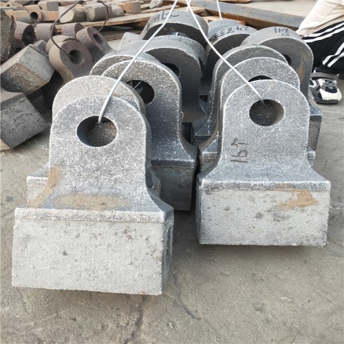 定制破碎机高锰钢耐磨锤头 高锰钢甩锤 高铬合金锤头衬鄂