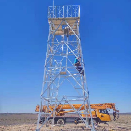 监控塔 角钢监控塔