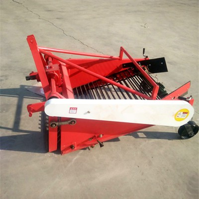 起红薯机器厂家 手扶车带土豆收获机 小型马铃薯收获机