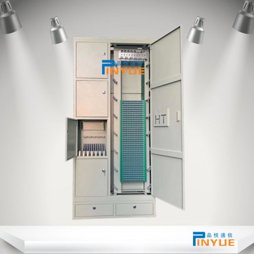 864芯四网合一光纤配线柜尺寸安装