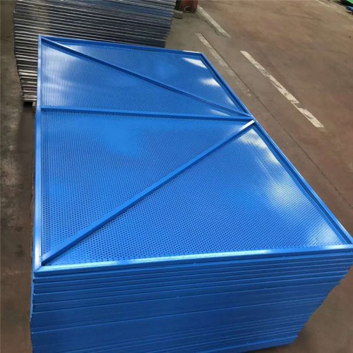 建筑爬架网 亚奇脚手架板网全钢喷塑爬架网厂家现货直销