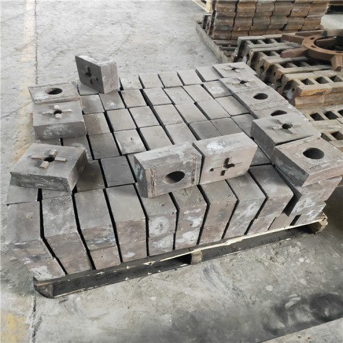 旭晓砂石破碎机耐磨锤头大型锤式碎石机高铬合金锤头打沙机甩锤