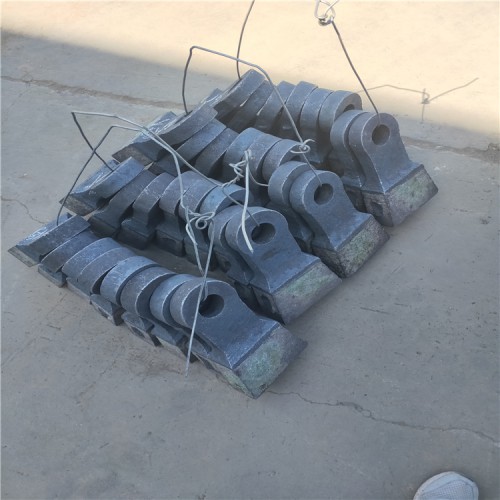 供应合金锤头高锰钢锤头破碎机锤头甩锤方锤超高锰钢锤头复合锤头