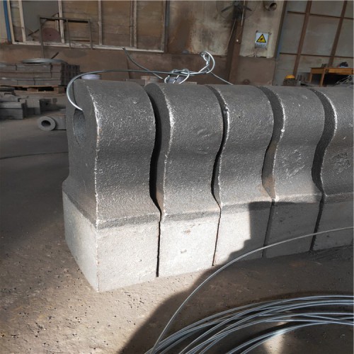 【破碎机锤头耐磨高锰钢甩锤粉煤机高铬合金罗锤子制砂机硬榔头】