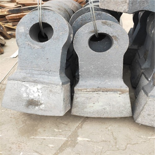 【定做高铬合金锤头高锰钢合金甩锤高锰钢方锤制砂机专用高铬板】