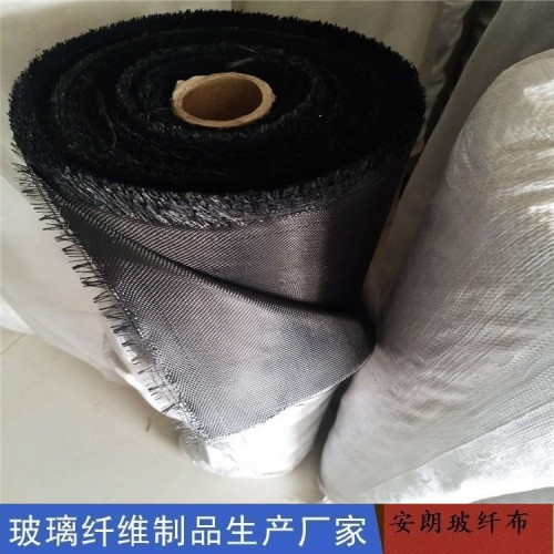 无碱憎水黑色玻璃纤维布