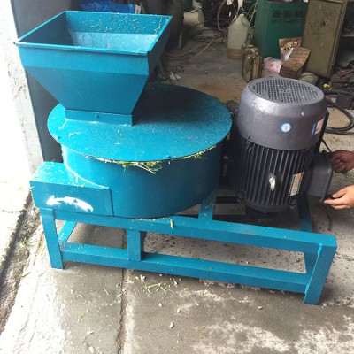 皇竹草粉碎机 小型青饲料打浆机 农用牧草秸秆粉碎机