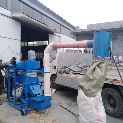 花生果排杂机 花生排杂机去石机 花生果去石机视频