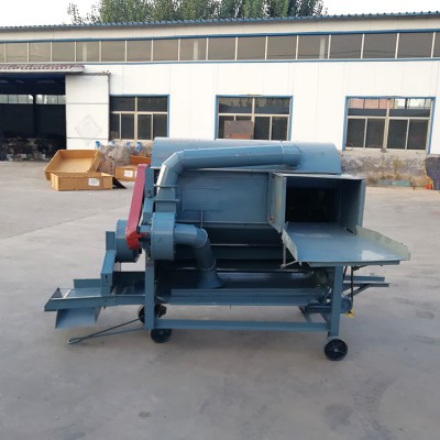 大型打谷机 自动进料大型谷子脱粒机 多功能谷穗脱粒机