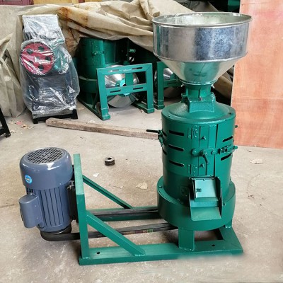 粮食脱皮机 小型大豆脱皮机 家用玉米脱皮机