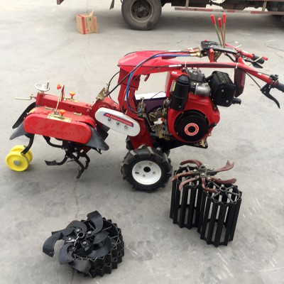 开沟培土机 手扶式大葱封葱机 多功能田园管理机