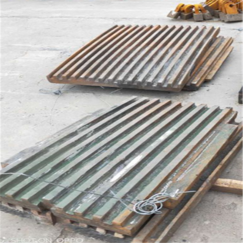 河北邢台广西贺州市矿山破碎机颚板牙板锤头漏板全系列高锰钢合金