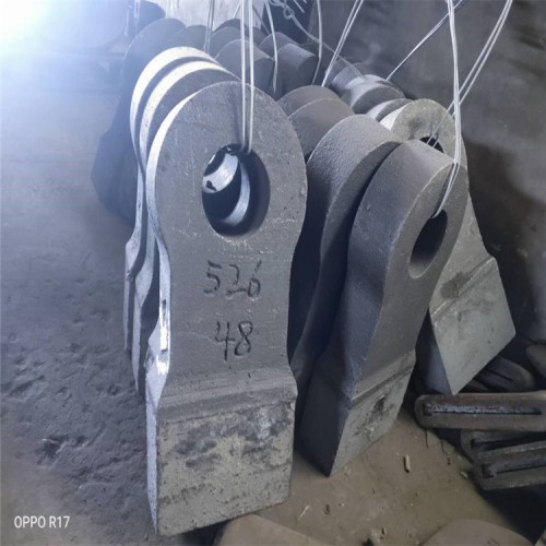 定制破碎机高锰钢耐磨锤头高锰钢甩锤高铬合金锤头衬鄂型号齐全.