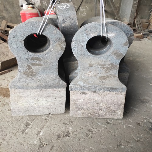 【高铬双金属复合高锰钢特大号耐磨锤头甩锤】价格