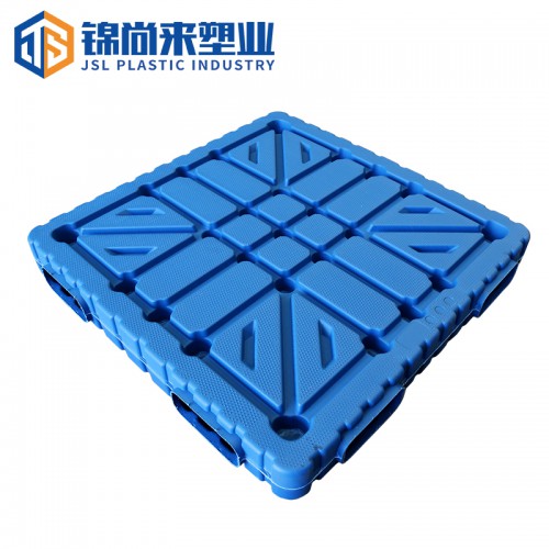 塑料卡板 江苏锦尚来重型加厚1212双面蓝色吹塑卡板 现货