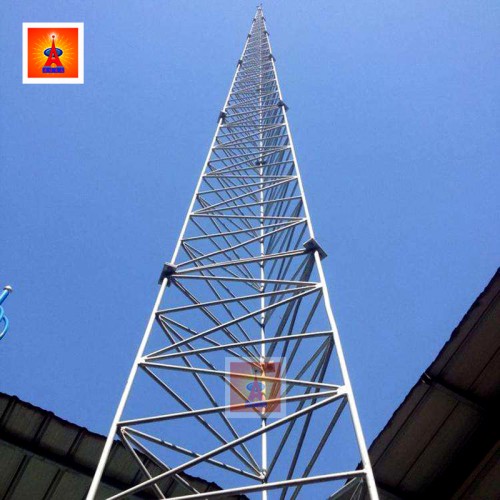 GFL角钢避雷塔 25米圆钢避雷塔 防雷塔 接闪杆塔生产厂家