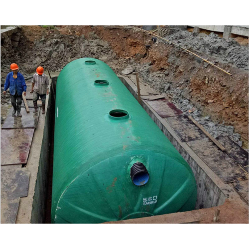 玻璃钢一体成型化粪池 隔油池