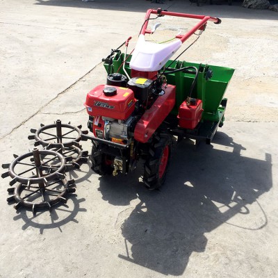 手扶种蒜机厂家 柴油大蒜种植机 省人工自动种蒜机