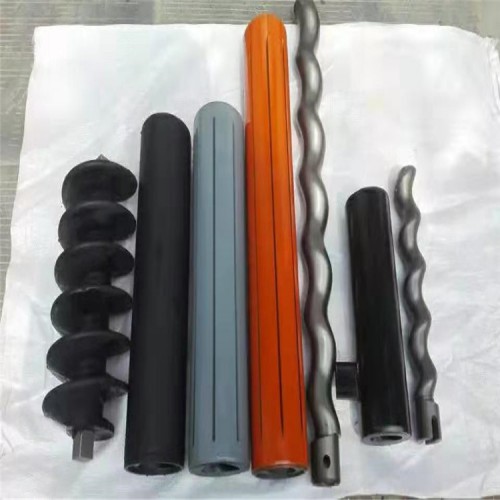 辽宁海城供应喷涂机转子小螺旋定子配件螺杆胶套水泥砂浆喷浆机