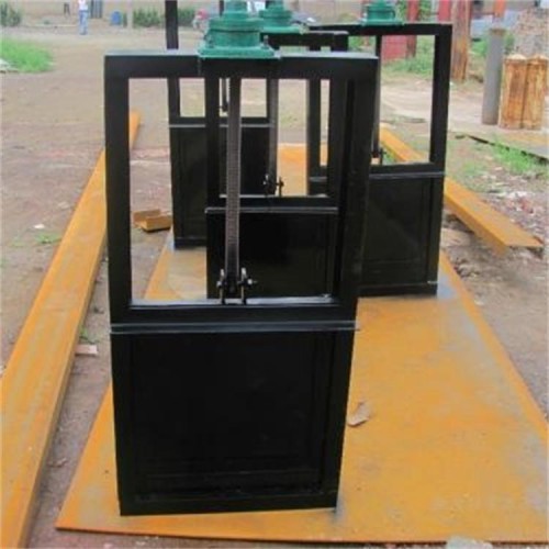 海鹰 纵梁机闸一体闸门 定制 平面钢闸门 严密止水 启闭灵活