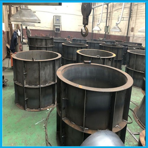 组合式检查井模具 预制式沉泥井钢模