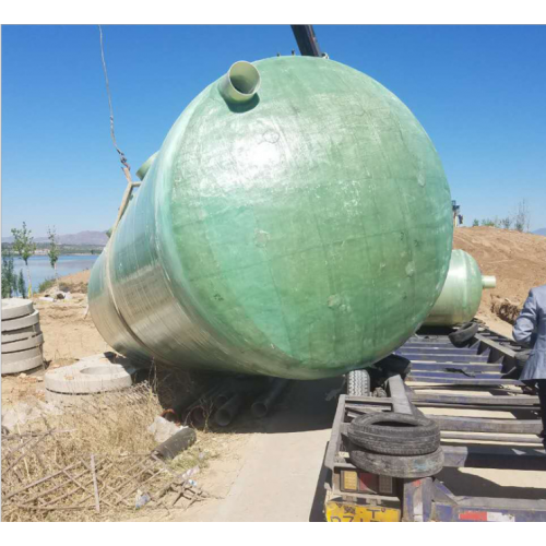 玻璃钢大立方化粪桶三格隔油池