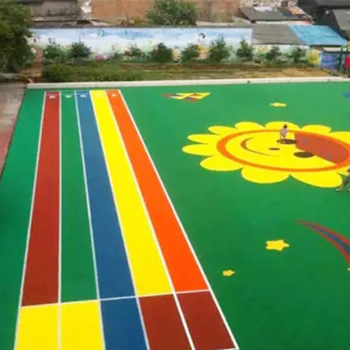 幼儿园塑胶地面 操场塑胶地面