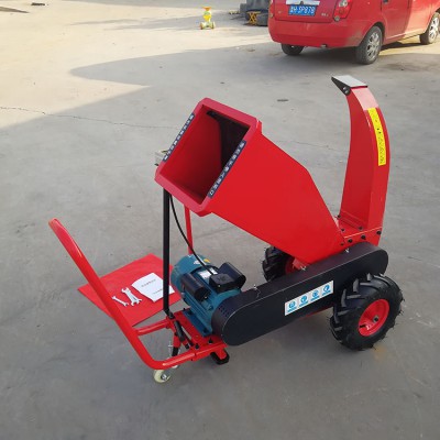 移动式碎枝机 干湿果园碎枝机 葡萄藤木头粉碎机