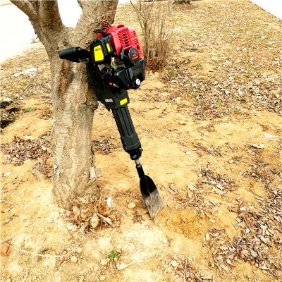 苗木移栽机 便携式汽油挖树机 园林工具挖树断根机