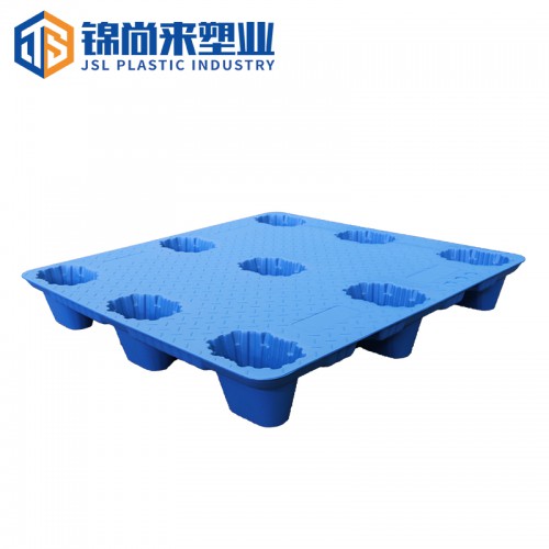 塑料托盘 江苏锦尚来重型加厚九脚1010塑料托盘 现货供应