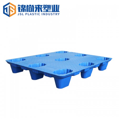 塑料托盘 江苏锦尚来 吹塑九脚1109塑料托盘 现货供应