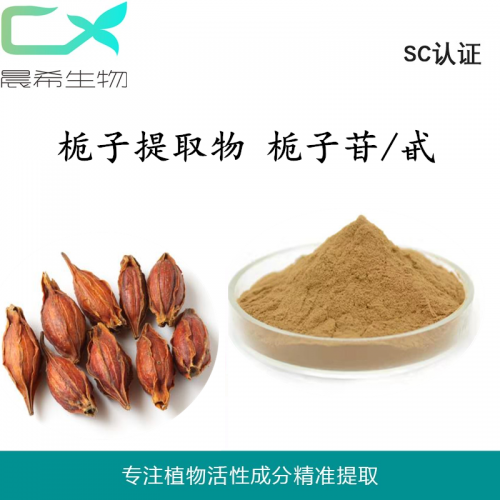栀子提取物10:1 栀子甙/苷 栀子粉栀子浸膏粉起订量1KG