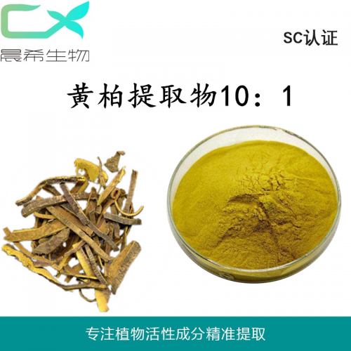 厂家黄柏提取物10：1黄柏浓缩粉黄柏粉水溶1kg起订