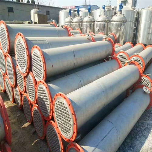 供应二手不锈钢列管式冷凝器5-200平方