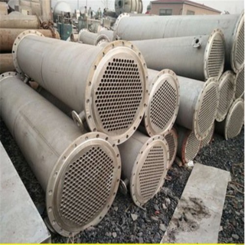 处理二手列管式不锈钢冷凝器