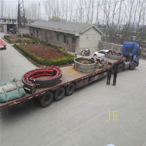 弹簧板结构活性炭回转炉大齿圈小齿轮