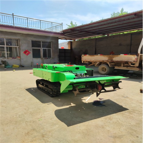 秸秆还田机 打药机 履带式开沟机旋耕机 履带式微耕机 双铧犁
