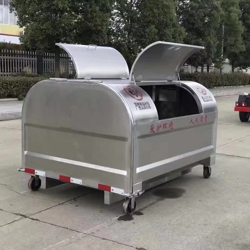 垃圾箱 不锈钢勾臂式垃圾箱