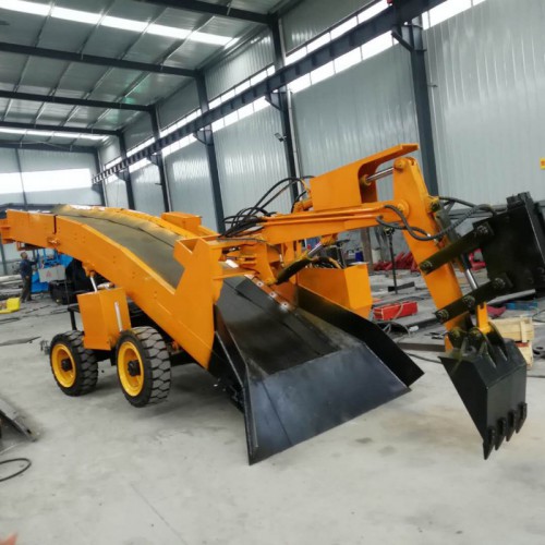 矿用80型扒渣机 柴电混合行走扒渣机