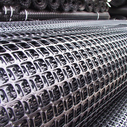 双向钢塑土工格栅