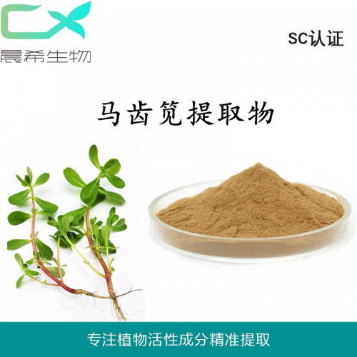 工厂直销马齿苋提取物10：1马齿苋粉水溶或醇溶现货包邮